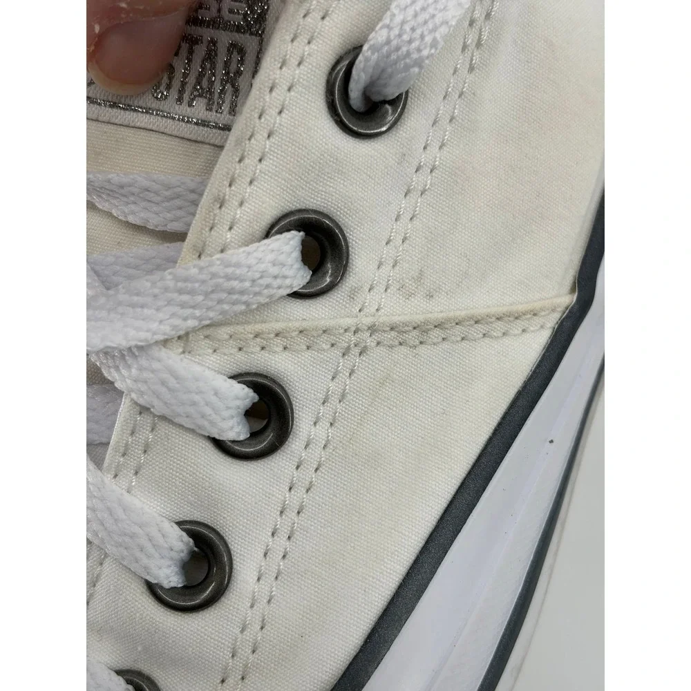 Converse Shoes, Chuck Taylor All Star Madison Sneakers Off-White, Women 6 - Picture 9 of 9